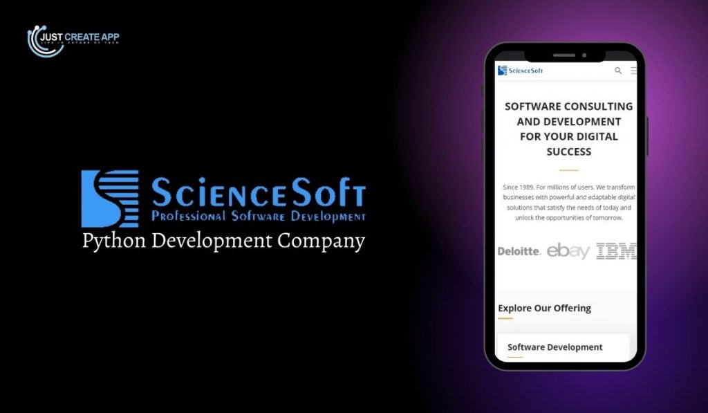 Sciencesoft Python Software Development company