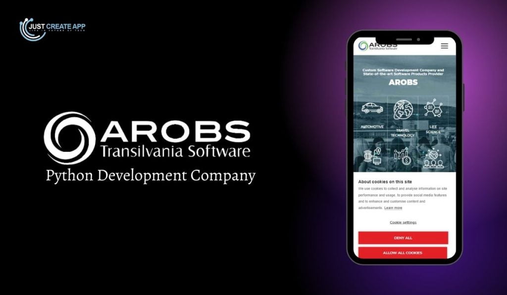 Arobs: Python App Development company
