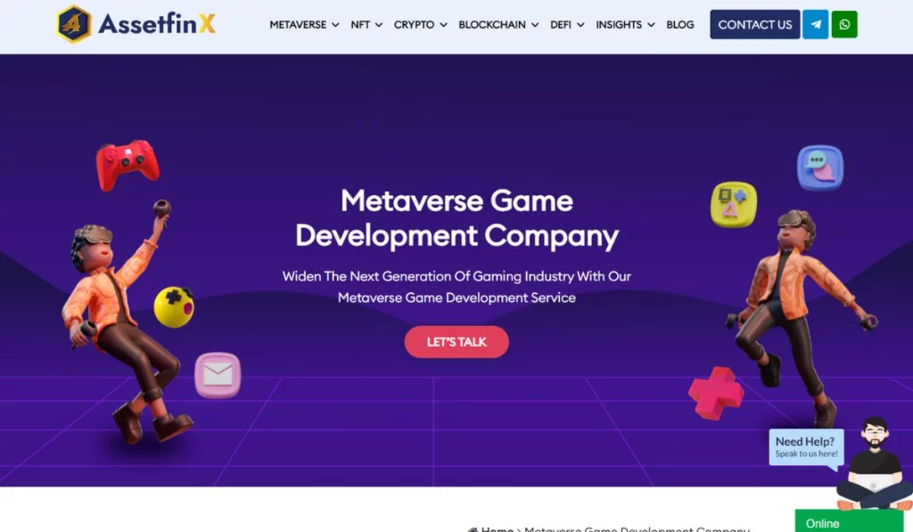 metaverse game developer