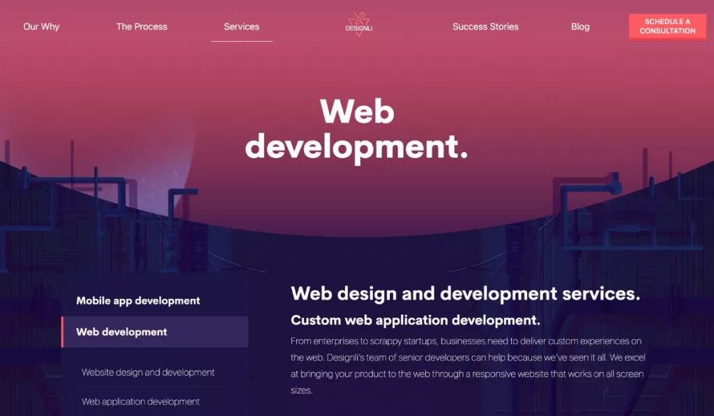 Designli Web App development company