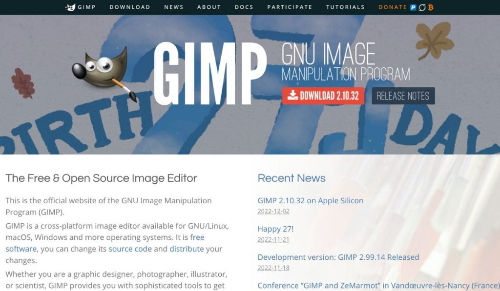GIMP Drawing App