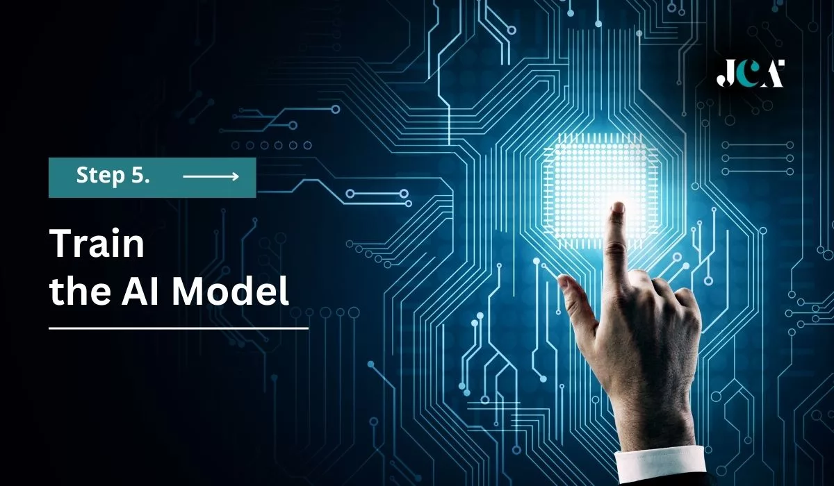 train the AI model