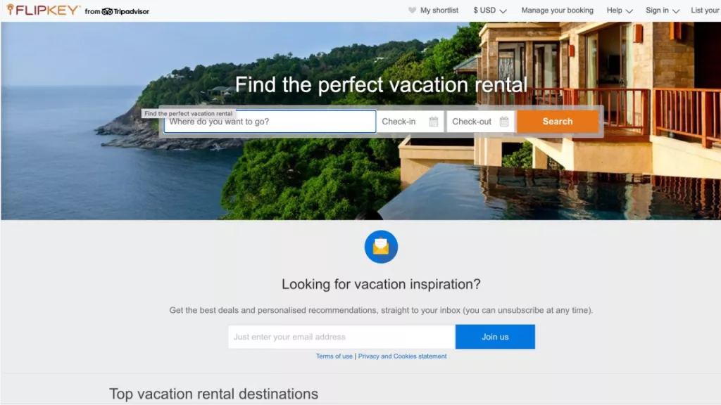 Flipkey Airbnb App alternative