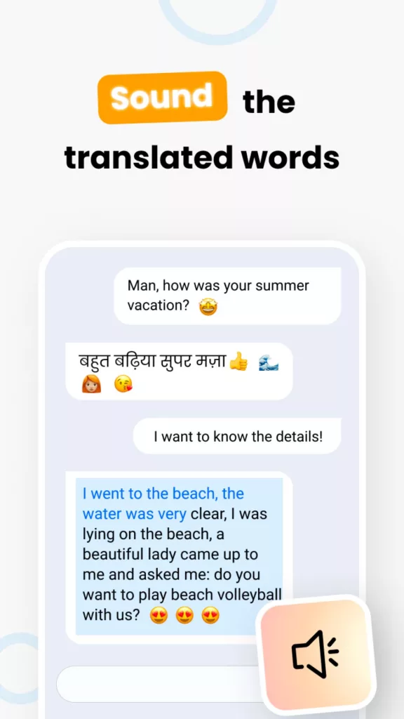 HiTranslate App For WhatsApp