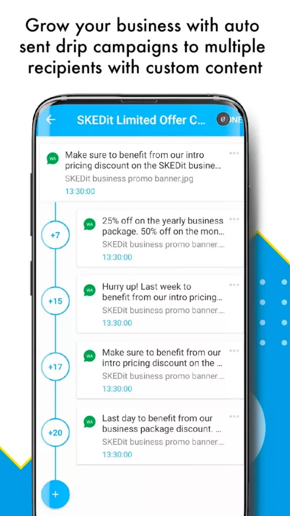SKEDit Scheduling App For WhatsApp