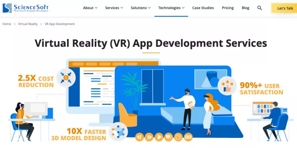 ScienceSoft VR App Development Company