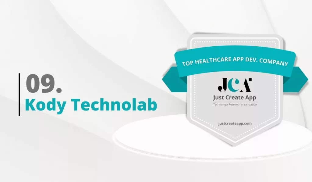 Custom Healthcare software development company - Kody Technolab 