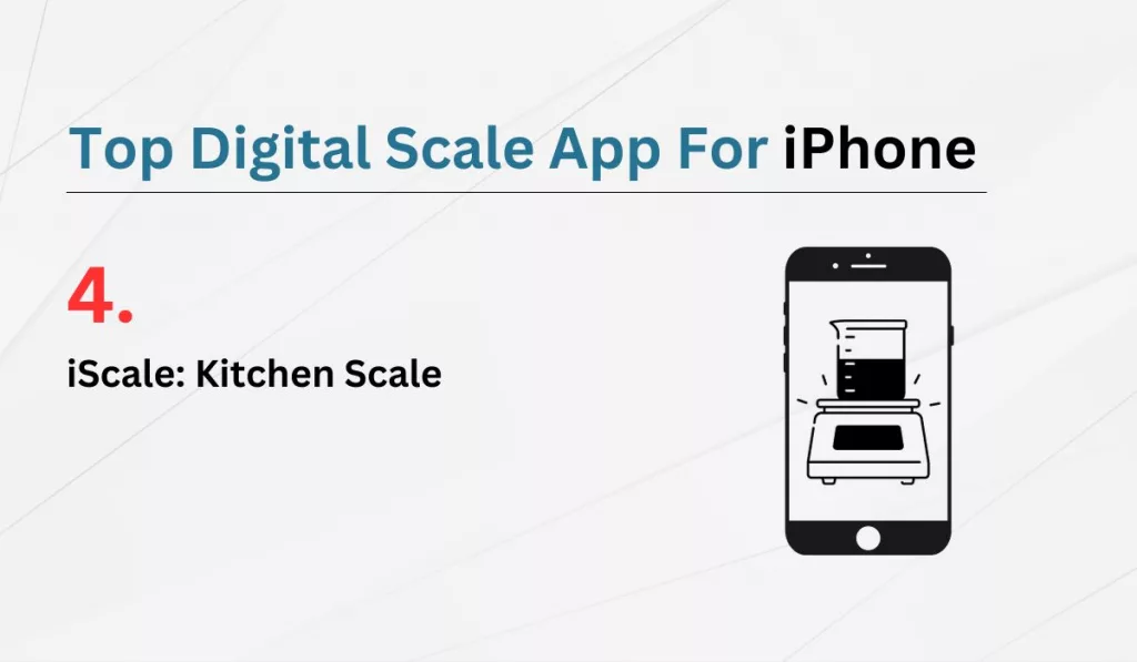 iScale_ Kitchen Scale