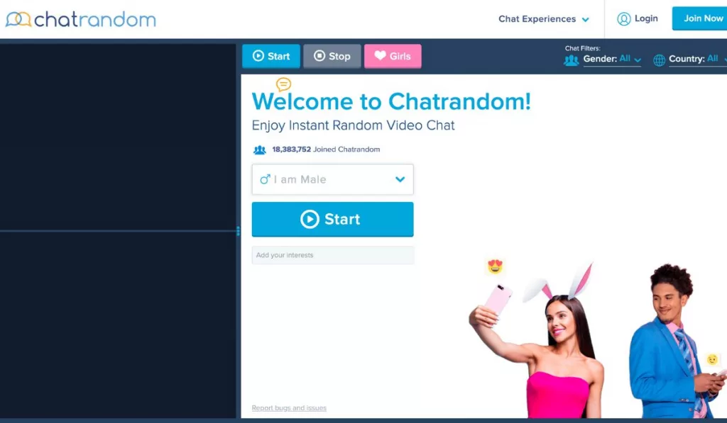 Chatrandom video Chat App