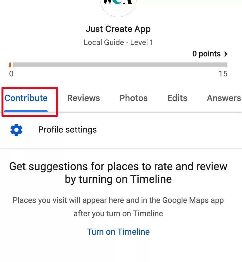 Contributing reviews