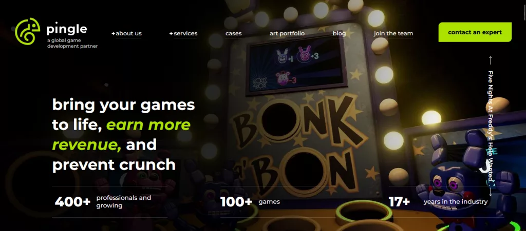 Leading Unreal Engine Game Development Firm