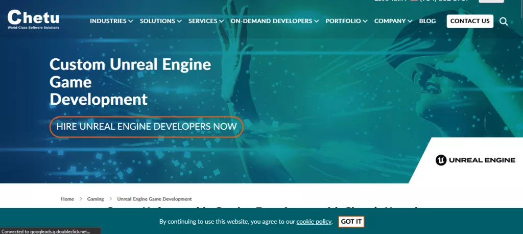 Expert Unreal Engine Game Developers For Hire