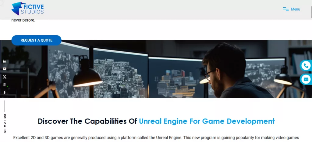 Hire Unreal Engine Game Developers