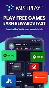 Official Google Play listing screenshot: Mistplay (developer-provided image).