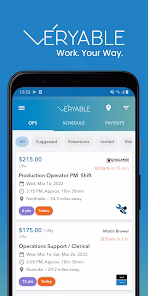 Veryable design app preview