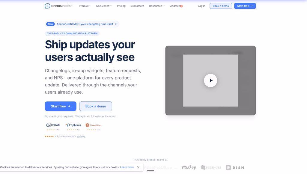 announceKit - best for multi-channel product announcements