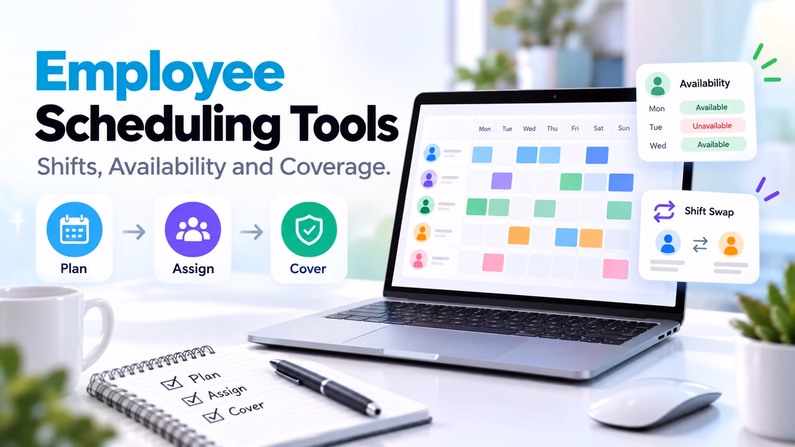10 Employee Scheduling Tools for Shifts, Availability and Coverage