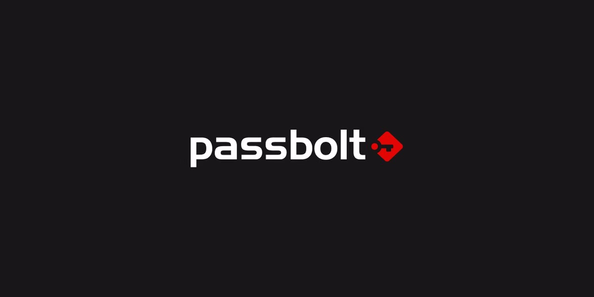 Passbolt logo on a dark background