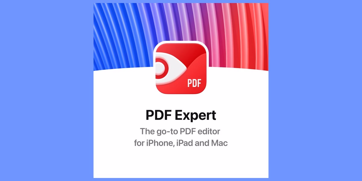 PDF Expert homepage image for the Mac PDF editor and reader