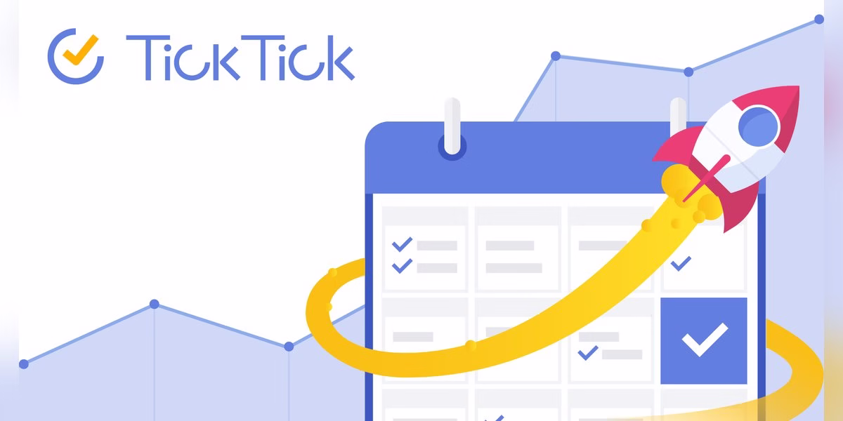 TickTick to-do list and calendar app artwork