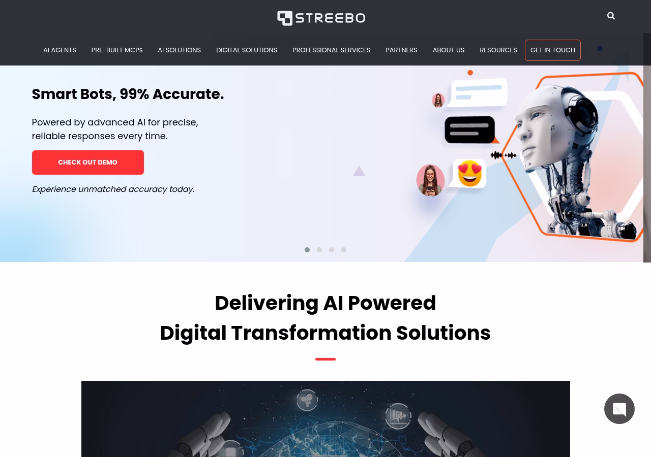 Streebo current website checked October 5, 2026