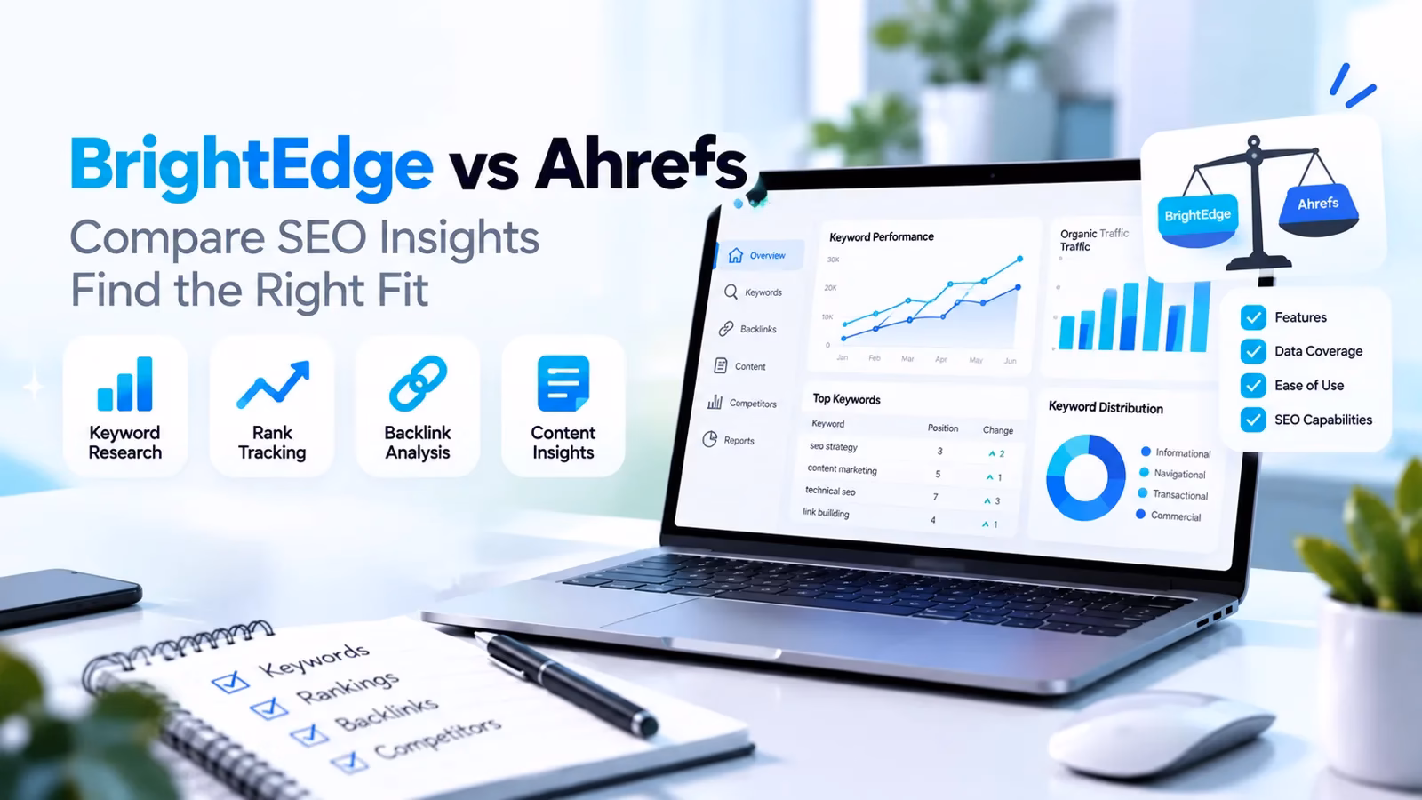 BrightEdge vs Ahrefs: SEO Workflows and Buyer Fit