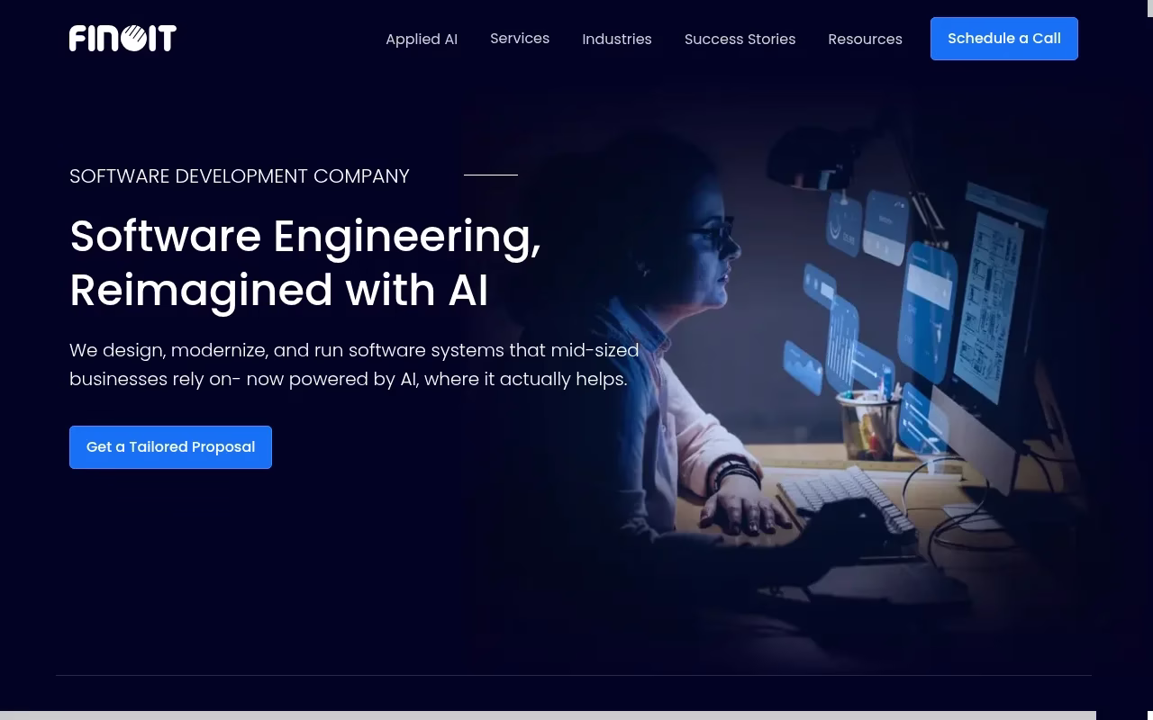 Finoit official homepage captured October 7, 2026