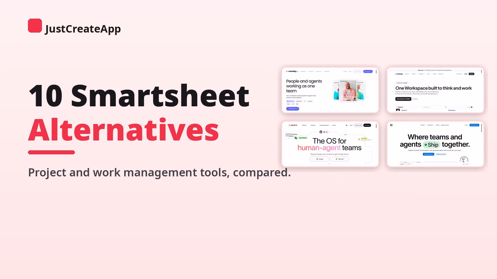 10 Smartsheet Alternatives for Project and Work Management