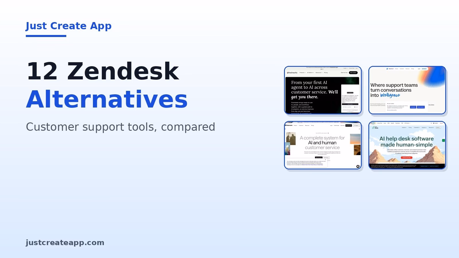Zendesk Alternatives: 12 Customer Support Tools Compared by Team Size