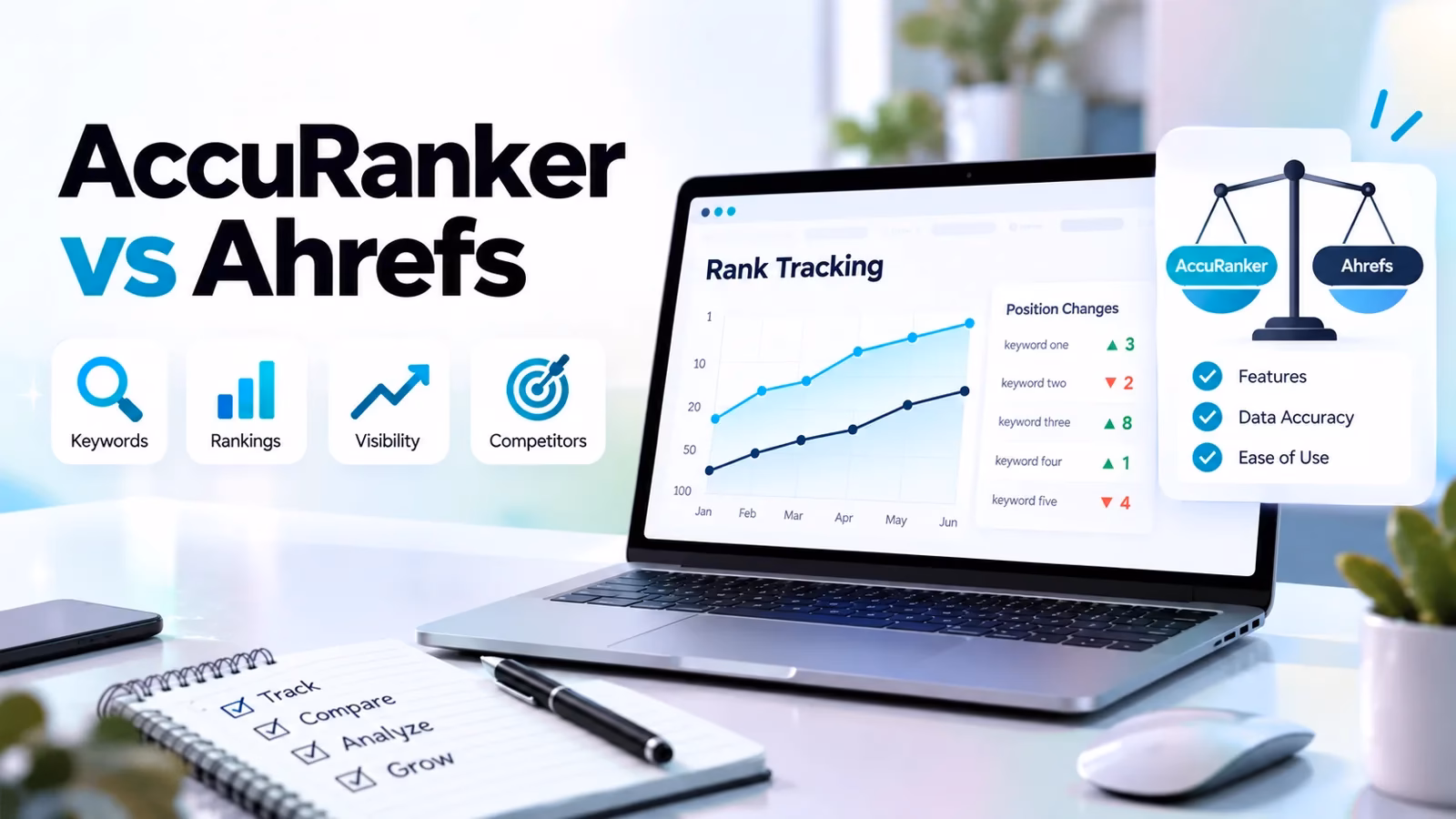 AccuRanker vs Ahrefs: Rank Tracking vs Broader SEO Work